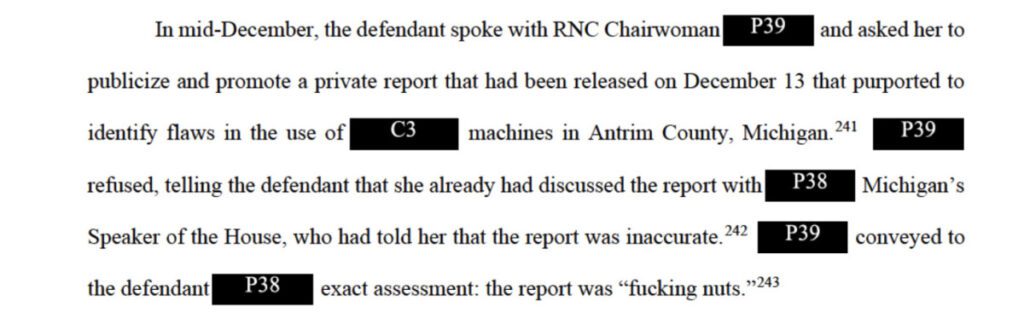 New filings shed light on Trump’s ‘f**king nuts’ scheme to overturn election in Michigan